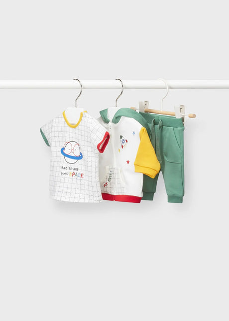 Tracksuit With T-Shirt Newborn Boy | Mayoral - Mayoral