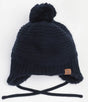 Unisex Cotton Knit Winter Hat - Navy | CALIKIDS - Jenni Kidz