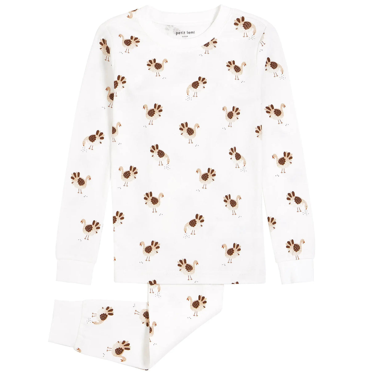 Wild Turkey Pyjama Set | Petit Lem - Jenni Kidz