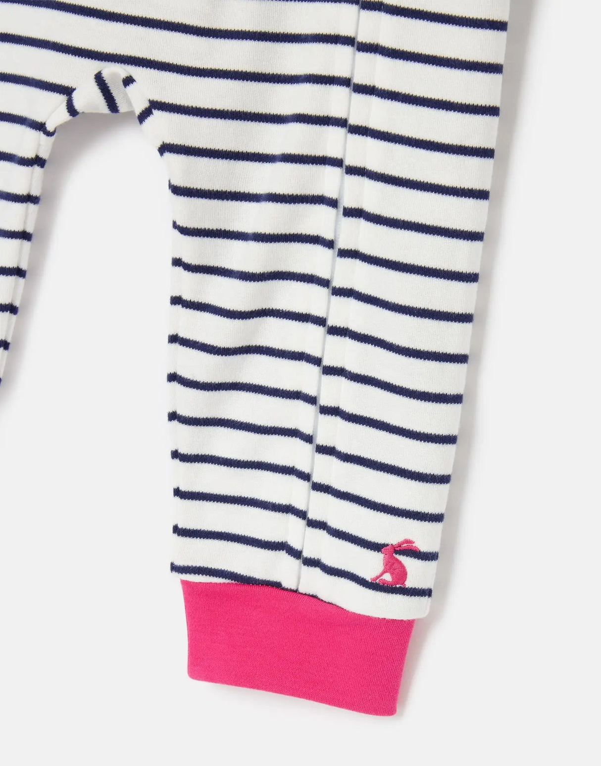 Winfield Organically Grown Cotton Artwork Romper - Stripe | Joules - Joules