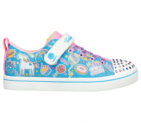 Youth Girls' Twinkle Toes Sparkle Rayz Sneaker - Unicorn Party | Skechers - Skechers
