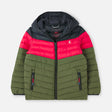 Boys Cairn Packaway Showerproof Jacket Colour Block | Joules - Jenni Kidz