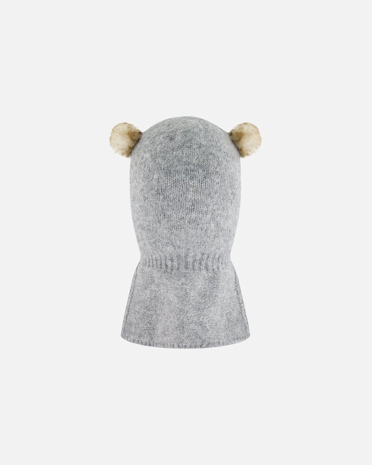 Knit Balaclava Light Gray | Deux par Deux | Jenni Kidz