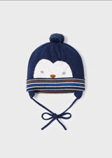 Knit Bobble Hat - Navy Boys | Mayoral | Mayoral | Jenni Kidz