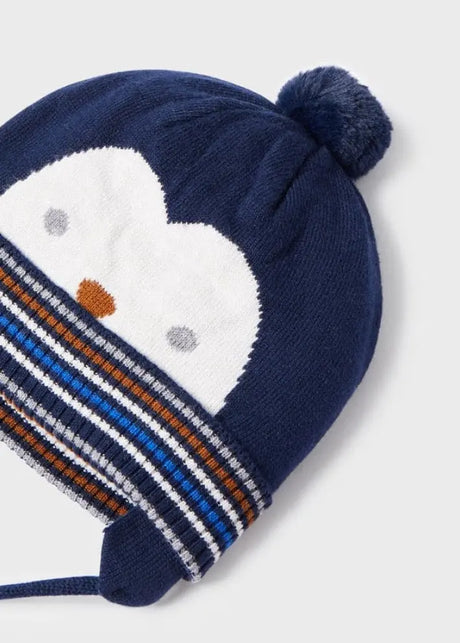Knit Bobble Hat - Navy Boys | Mayoral | Mayoral | Jenni Kidz