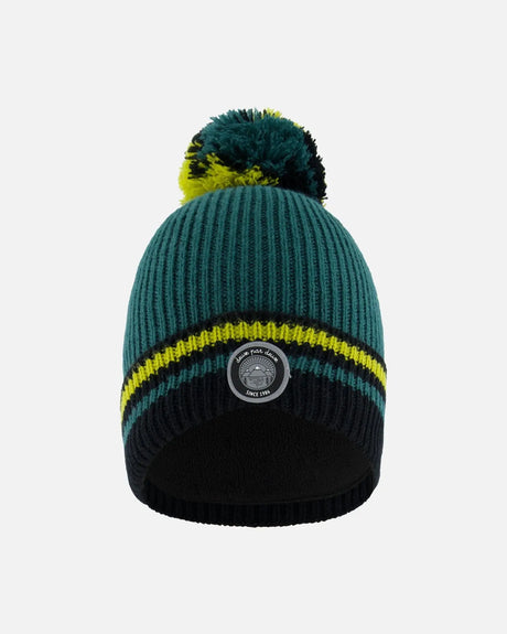 Knit Hat Forest Green | Deux par Deux | Jenni Kidz