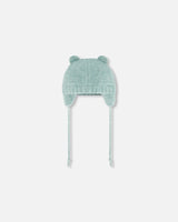 Knit Hat With Ears Green | Deux par Deux | Jenni Kidz