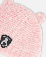 Knit Hat With Ears Pink | Deux par Deux | Jenni Kidz