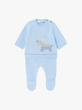 Knited 2-Piece Dog Set Newborn | Mayoral Mayoral | Mayoral | Jenni Kidz