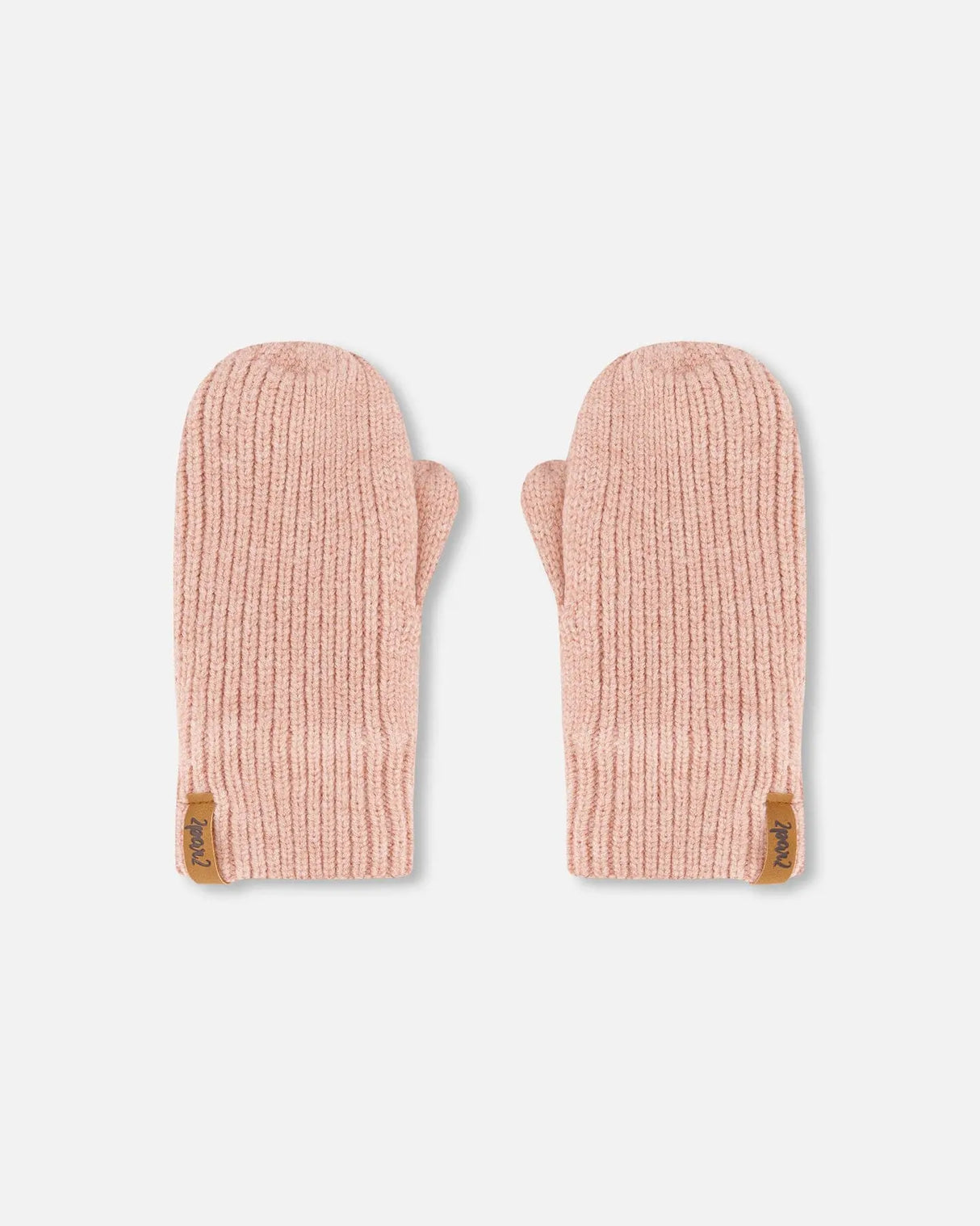 Knitted Mittens Dusty Pink | Deux par Deux | Jenni Kidz