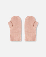 Knitted Mittens Dusty Pink | Deux par Deux | Jenni Kidz