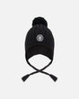 Lined Winter Hat With Pompom Black | Deux par Deux | Jenni Kidz