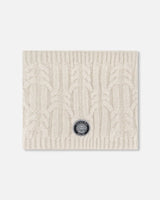 Lined Winter Neckwarmer Off-White | Deux par Deux | Jenni Kidz