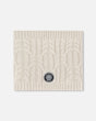 Lined Winter Neckwarmer Off-White | Deux par Deux | Jenni Kidz