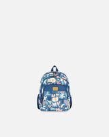 Little Kids Backpack Green Cat Print | Deux par Deux | Jenni Kidz