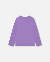 Long Sleeve T-Shirt Purple | Deux par Deux | Jenni Kidz