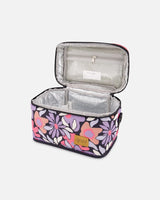 Lunch Box Black Retro Flower Print | Deux par Deux | Jenni Kidz