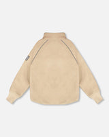 Mid-Layer Teknik Jacket Beige | Deux par Deux | Jenni Kidz