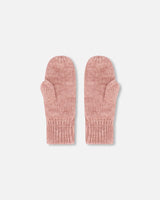 Mid-Season Knit Mittens Dusty Pink | Deux par Deux | Jenni Kidz