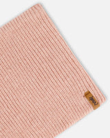 Mid-Season Knit Neckwarmer Dusty Pink | Deux par Deux | Jenni Kidz