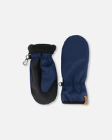 Mid-Season Mittens Navy Blue | Deux par Deux | Jenni Kidz