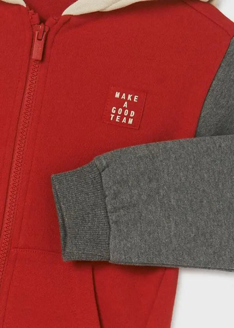 Mixed Zip Up Hoodie Boys | Mayoral | Mayoral | Jenni Kidz