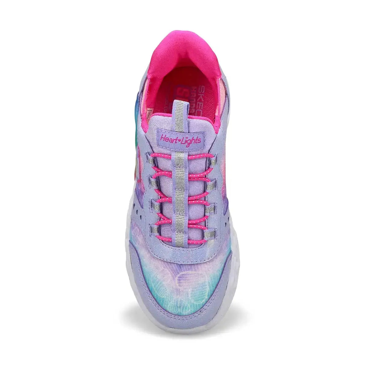 Youth Girls' Infinite Heart Lights - Lavender/Multi | Skechers | Skechers | Jenni Kidz