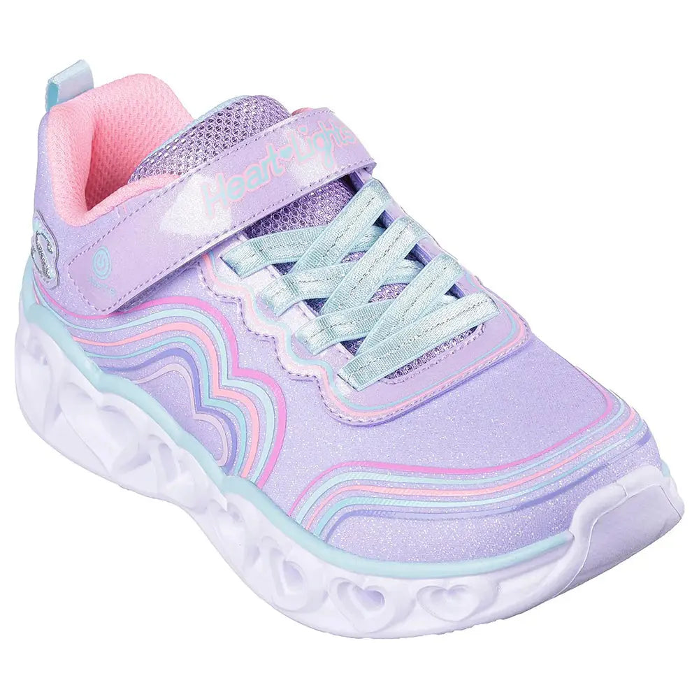 Youth Girls' Infinite Heart Lights - Lavender/Multi | Skechers (Copy) | Skechers | Jenni Kidz