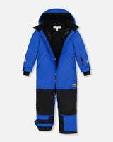 One Piece TEKNIK Snowsuit Royal Blue | Deux par Deux | Jenni Kidz