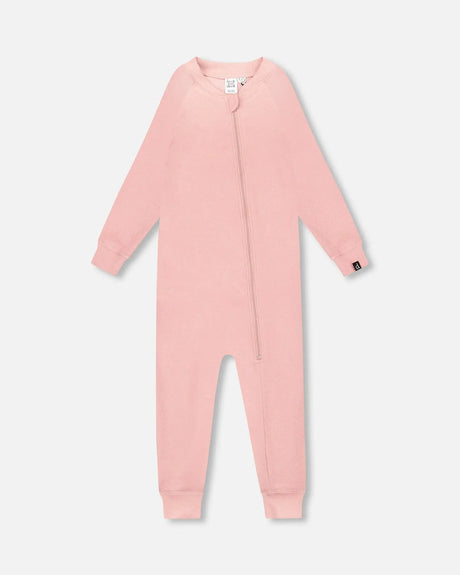 One-Piece Thermal Underwear Dusty Pink | Deux par Deux | Jenni Kidz