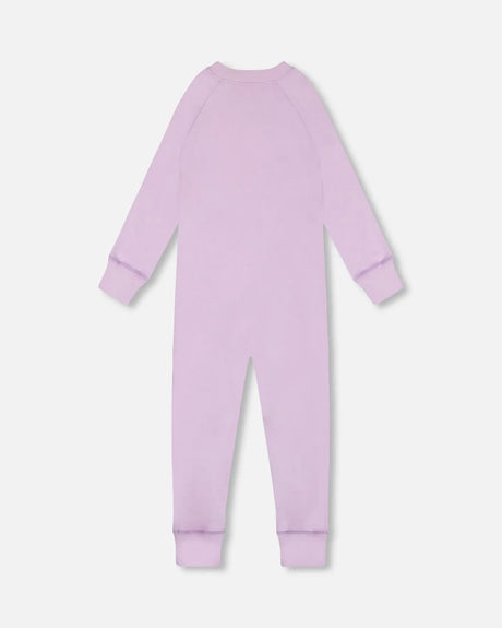 One Piece Thermal Underwear Lilac | Deux par Deux | Jenni Kidz