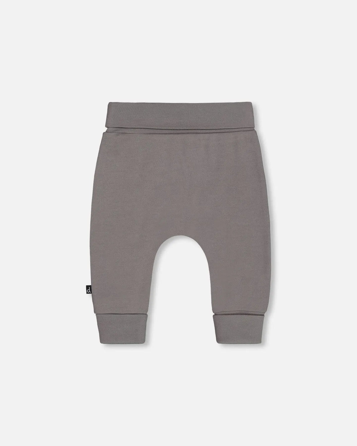 Organic Cotton Evolutive Pant Dark Gray | Deux par Deux | Jenni Kidz