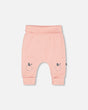 Organic Cotton Evolutive Pant With Print Light Pink | Deux par Deux | Jenni Kidz