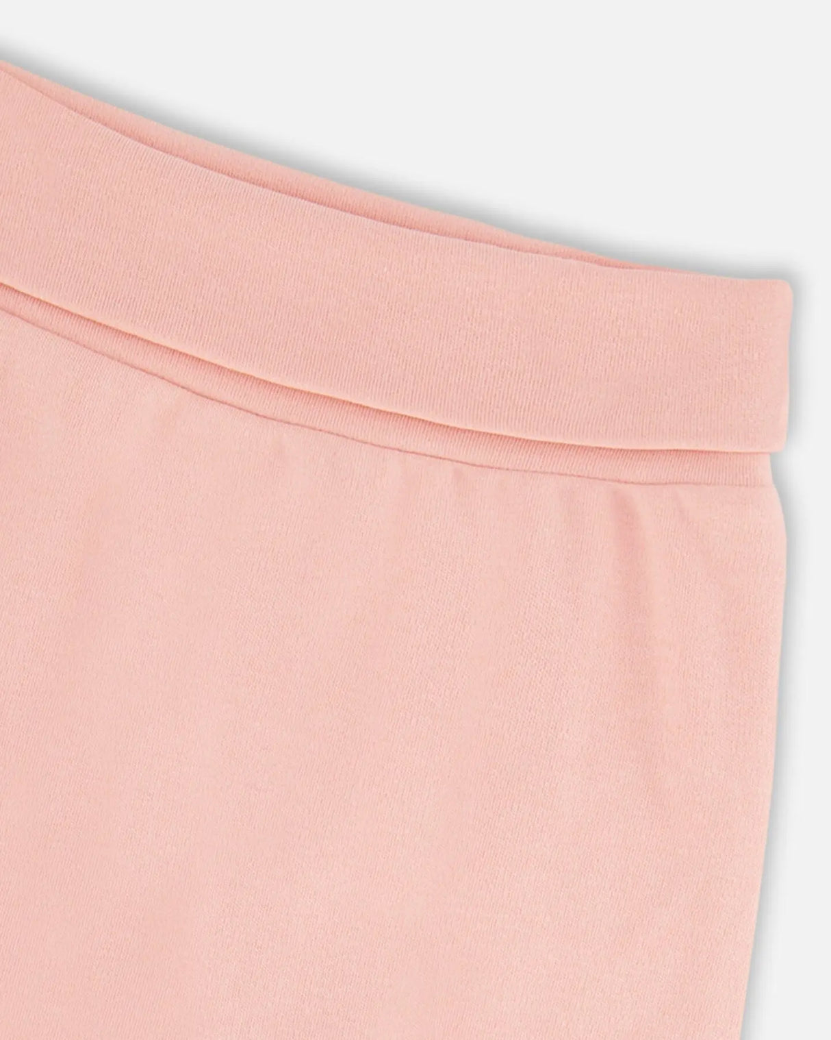 Organic Cotton Evolutive Pant With Print Light Pink | Deux par Deux | Jenni Kidz