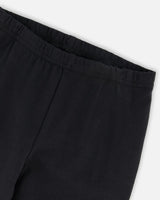 Organic Cotton Leggings Dusty Pink With Hearts Print | Deux par Deux | Jenni Kidz