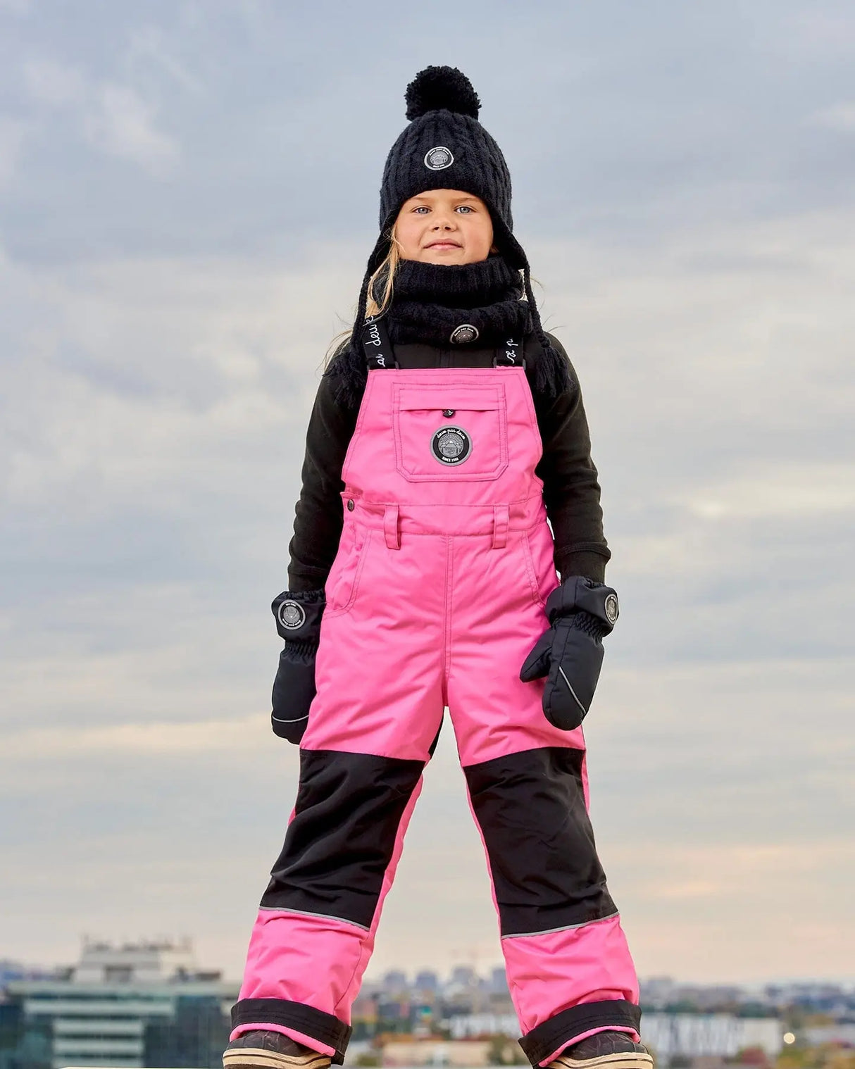 Overall Snow Pants Candy Pink | Deux par Deux | Jenni Kidz