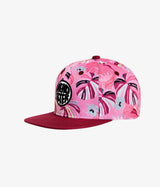 Panama Snapback Hat - Rasberry Red | Headster | Headster | Jenni Kidz