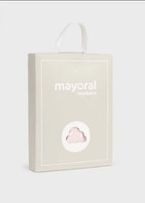 Patterned Quilted Bear footie Onesie - Baby Rose | Mayoral | Mayoral | Jenni Kidz