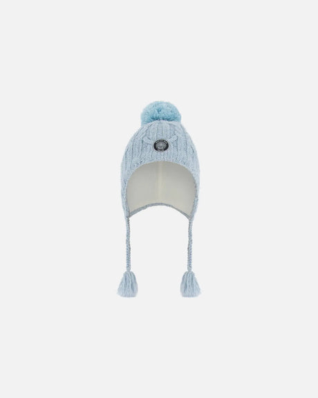 Peruvian Knit Hat Air Blue | Deux par Deux | Jenni Kidz