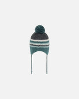 Peruvian Knit Hat Gradient Green | Deux par Deux | Jenni Kidz