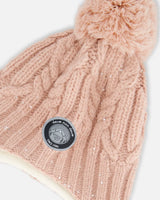 Peruvian Knit Hat Light Pink | Deux par Deux | Jenni Kidz