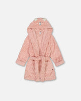 Plush Robe Light Pink | Deux par Deux | Jenni Kidz