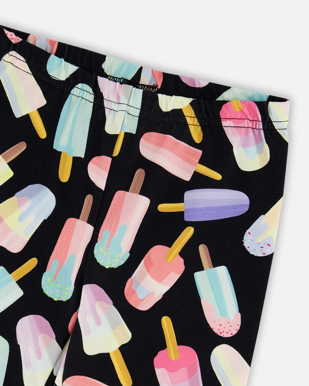 Printed Capri Leggings Ice Lollipops | Deux par Deux | Jenni Kidz