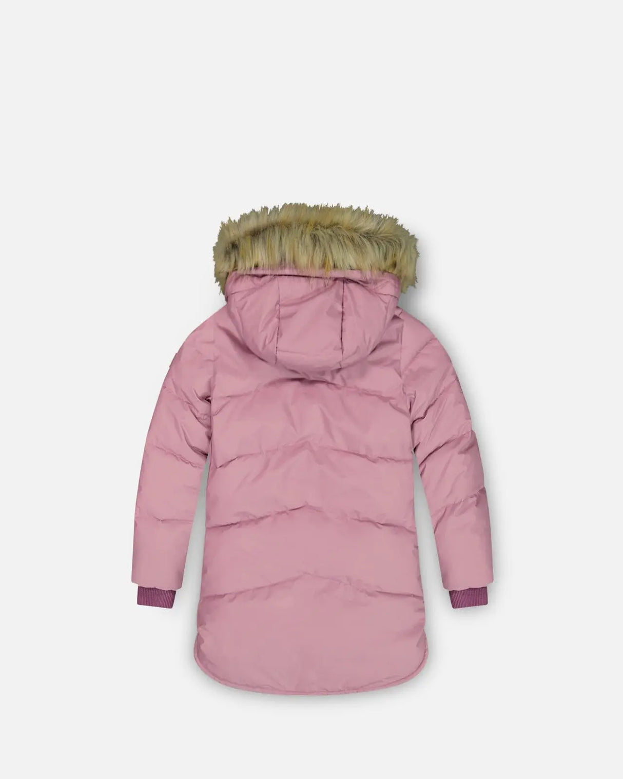 Puffy Long Coat Vintage Purple | Deux par Deux | Jenni Kidz