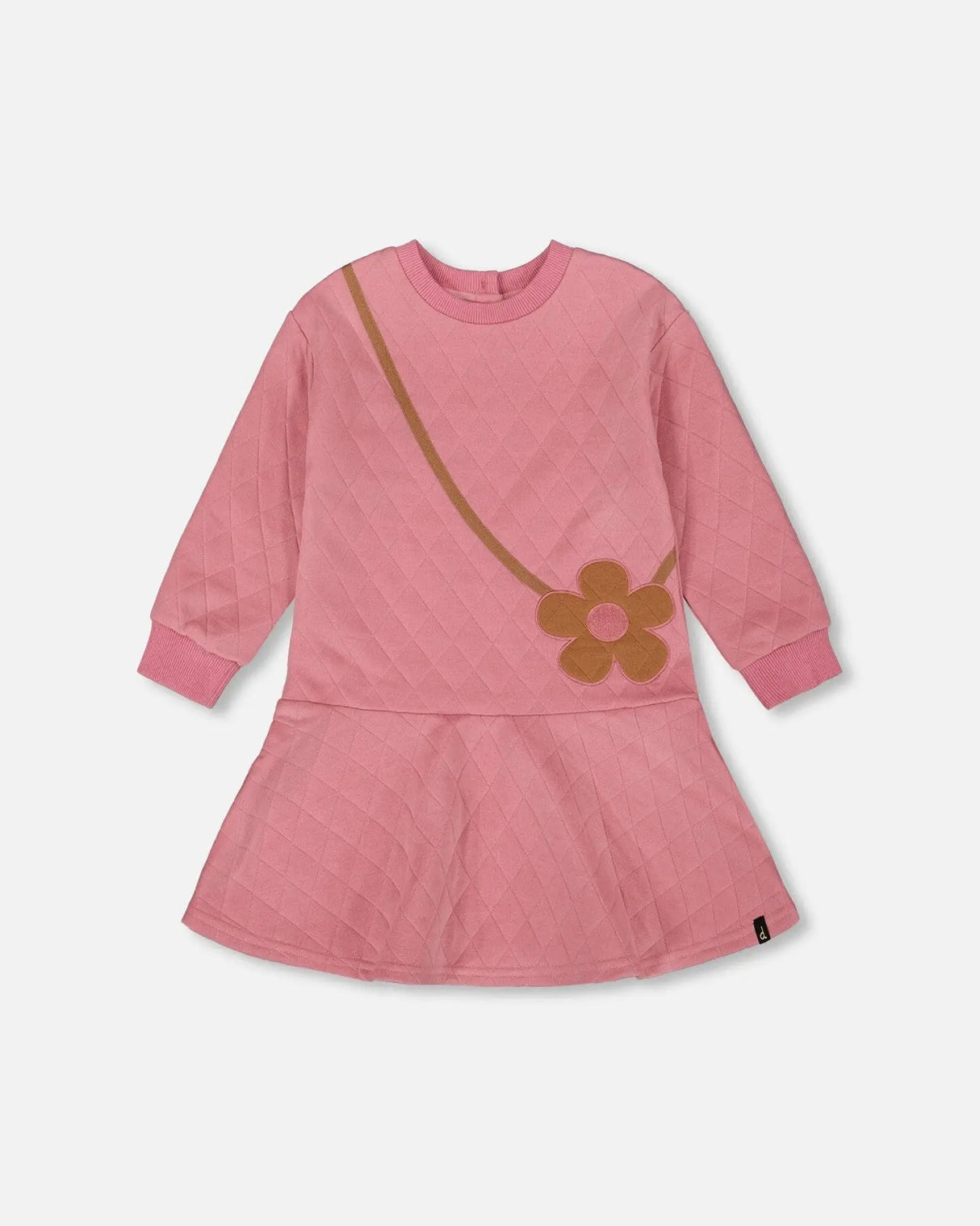 Quilted Dress Purple Pink | Deux par Deux | Jenni Kidz