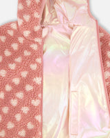 Reversible Mid-Season Jacket Light Pink | Deux par Deux | Jenni Kidz