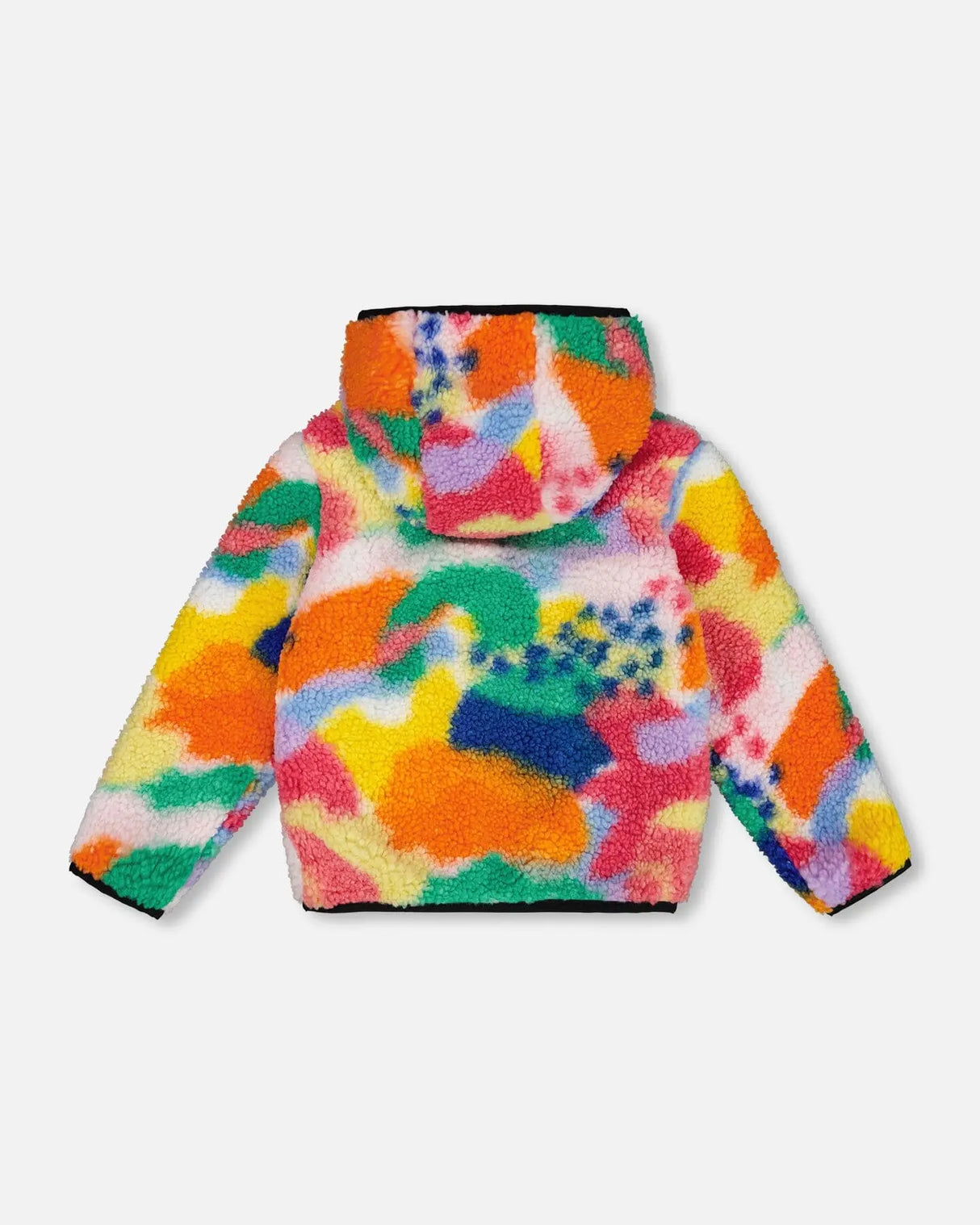 Reversible Sherpa Jacket Multicolored | Deux par Deux | Jenni Kidz