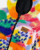 Reversible Sherpa Jacket Multicolored | Deux par Deux | Jenni Kidz