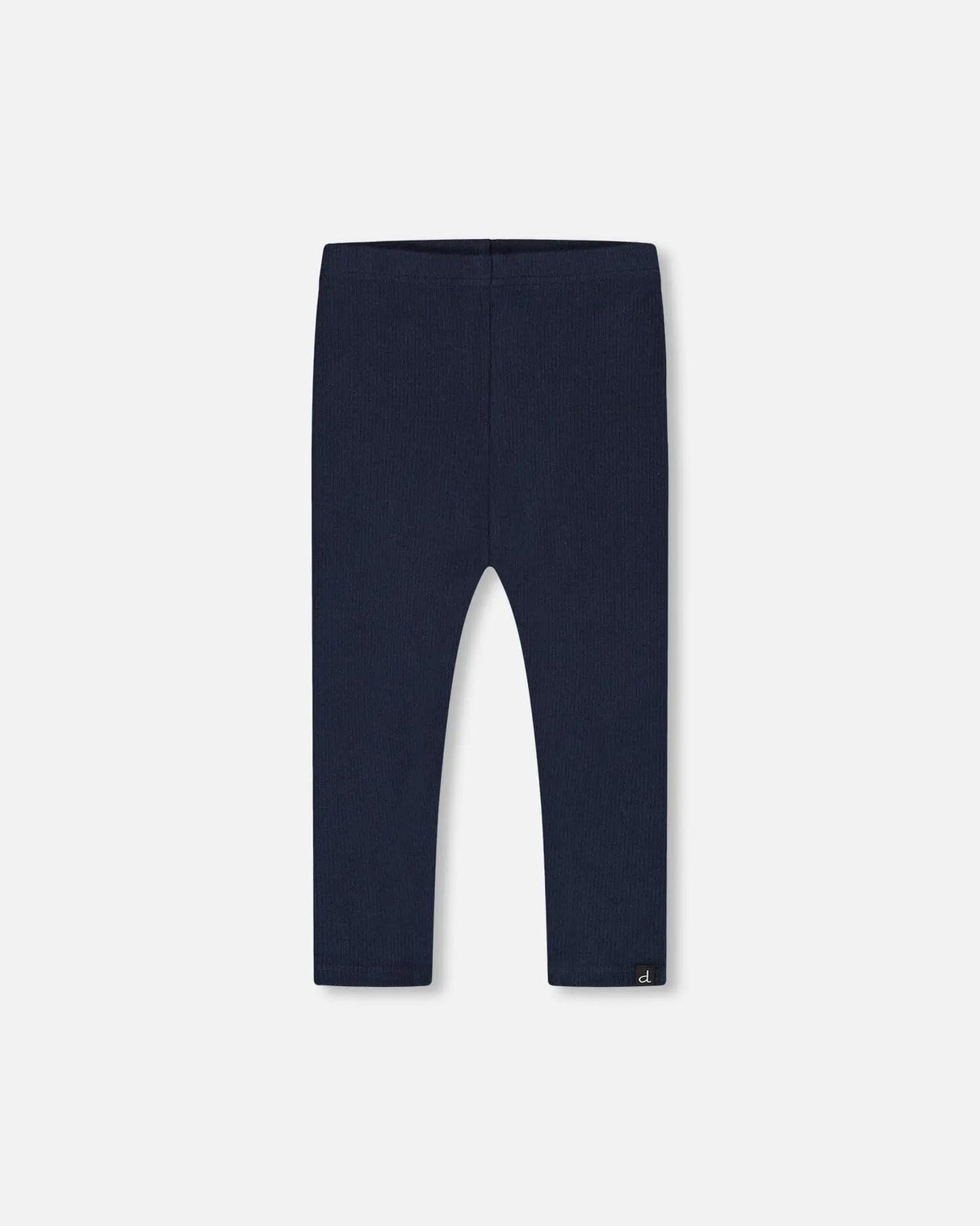 Rib Leggings Navy | Deux par Deux | Jenni Kidz