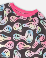 School Apron Smiley Face Girl | Deux par Deux | Jenni Kidz